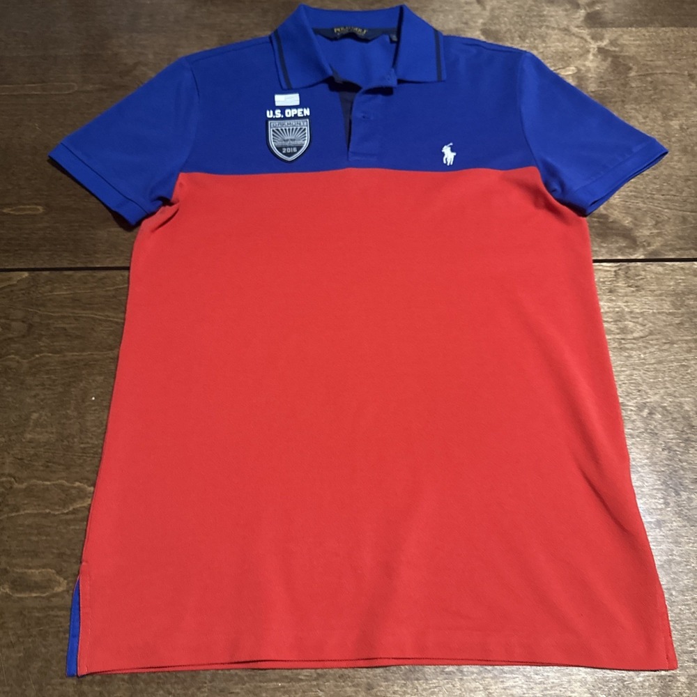 Polo Golf Ralph Lauren Oakmont polo t shirt men's small US open 2016 preppy